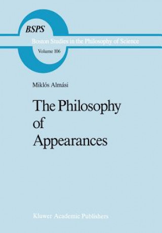 Libro Philosophy of Appearances Miklós Almási