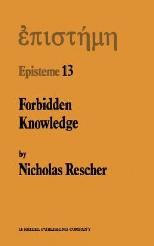 Książka Forbidden Knowledge N. Rescher