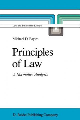 Könyv Principles of Law M.E. Bayles