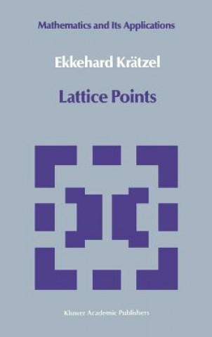 Knjiga Lattice Points Ekkehard Krätzel