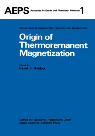 Könyv Origin of Thermoremanent Magnetization David J. Dunlop