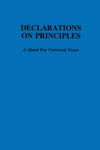 Книга Declarations on principles : R.J. Akkerman