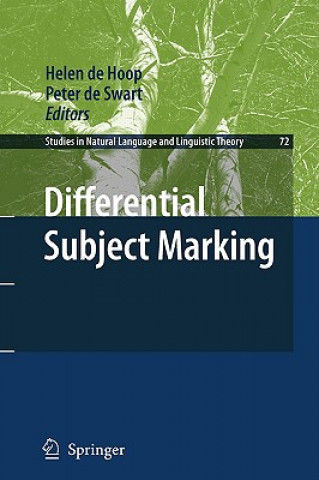 Książka Differential Subject Marking Helen de Hoop