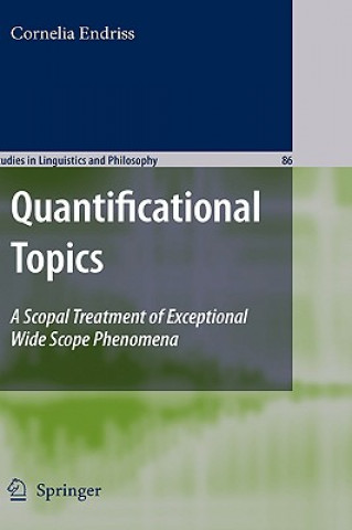 Kniha Quantificational Topics Cornelia Endriss