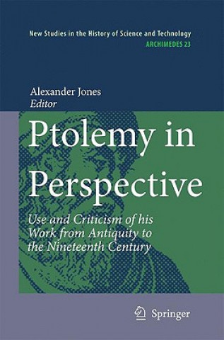 Kniha Ptolemy in Perspective Alexander Jones