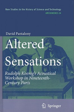 Kniha Altered Sensations David Pantalony