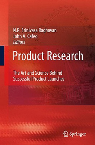 Książka Product Research N. R. Srinivasa Raghavan