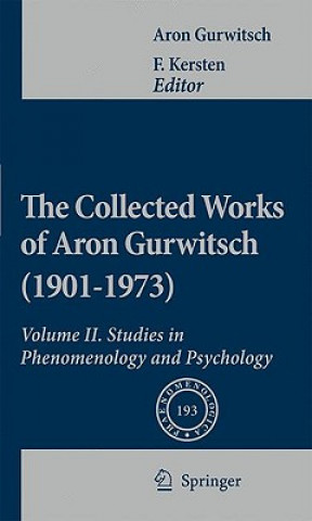 Carte Collected Works of Aron Gurwitsch (1901-1973) Aron Gurwitsch