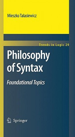 Carte Philosophy of Syntax Mieszko Talasiewicz