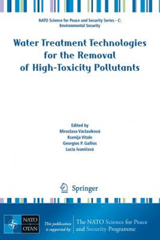 Libro Water Treatment Technologies for the Removal of High-Toxity Pollutants Miroslava Václavíková