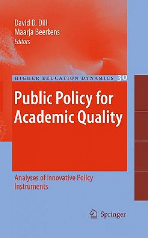 Buch Public Policy for Academic Quality David D. Dill