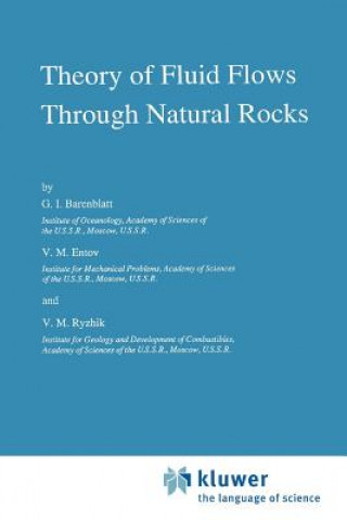Kniha Theory of Fluid Flows Through Natural Rocks G.I. Barenblatt