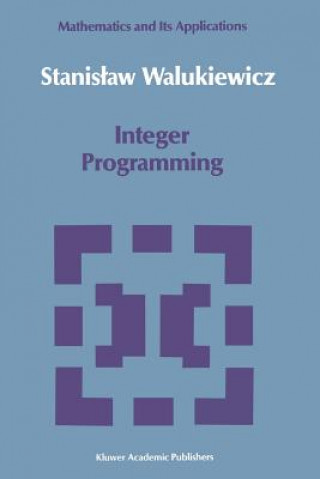 Livre Integer Programming Stanislav Walukiewicz