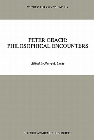 Könyv Peter Geach: Philosophical Encounters H.A. Lewis