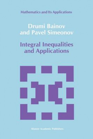 Livre Integral Inequalities and Applications D.D. Bainov