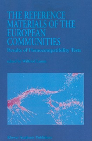 Kniha Reference Materials of the European Communities W. Lemm