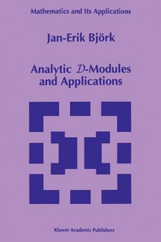 Книга Analytic D-Modules and Applications Jan-Erik Björk