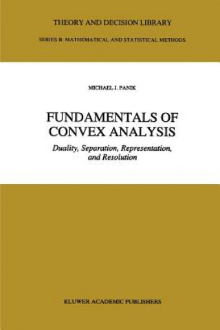 Buch Fundamentals of Convex Analysis M.J. Panik