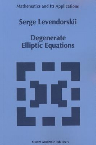 Kniha Degenerate Elliptic Equations Serge Levendorskii