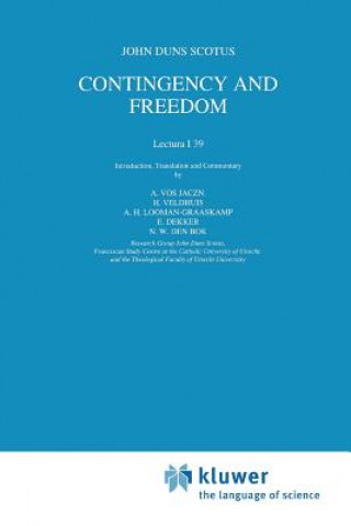 Buch Contingency and Freedom Anthonie Vos Jaczn.