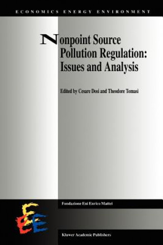 Książka Nonpoint Source Pollution Regulation: Issues and Analysis Cesare Dosi