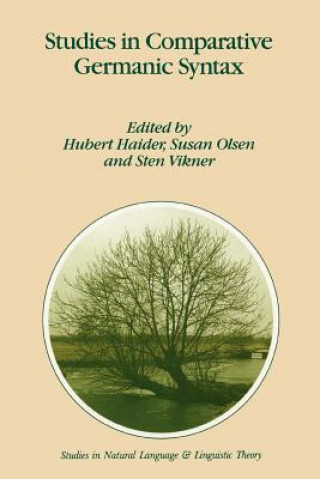 Książka Studies in Comparative Germanic Syntax H. Haider