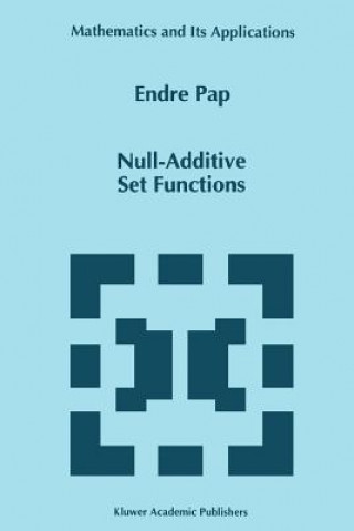 Könyv Null-Additive Set Functions E. Pap