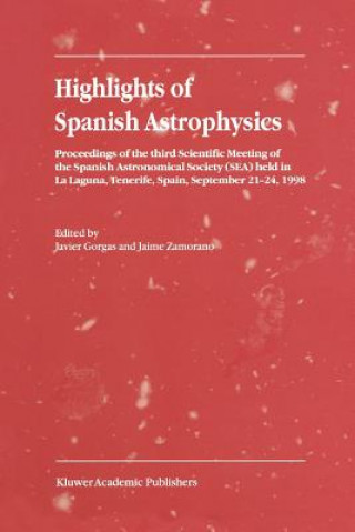 Buch Highlights of Spanish Astrophysics I Javier Gorgas