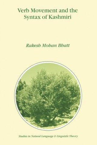 Könyv Verb Movement and the Syntax of Kashmiri R.M. Bhatt