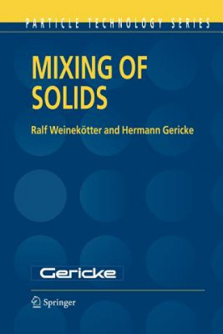 Książka Mixing of Solids Ralf Weinekötter