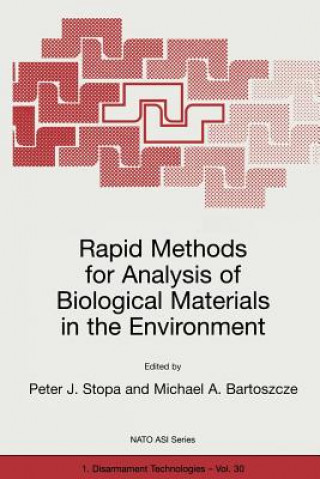 Kniha Rapid Methods for Analysis of Biological Materials in the Environment Peter J. Stopa