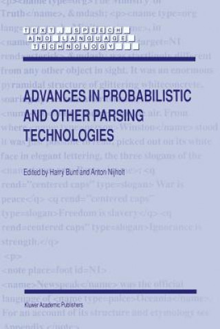 Książka Advances in Probabilistic and Other Parsing Technologies H. Bunt