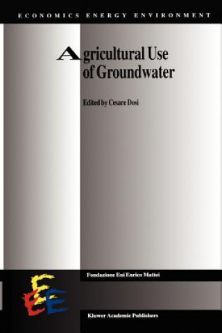 Book Agricultural Use of Groundwater Cesare Dosi