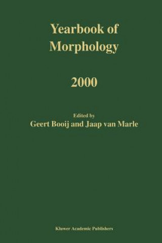 Kniha Yearbook of Morphology 2000 G.E. Booij