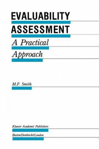 Kniha Evaluability Assessment M. F. Smith