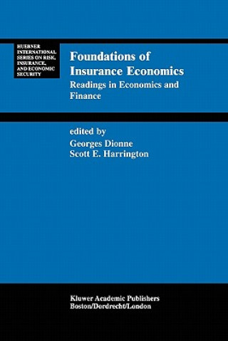 Carte Foundations of Insurance Economics Georges Dionne