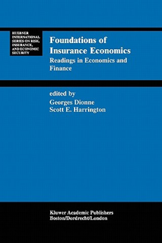 Книга Foundations of Insurance Economics Georges Dionne