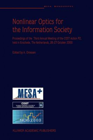 Könyv Nonlinear Optics for the Information Society A. Driessen