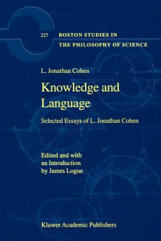 Książka Knowledge and Language L. Jonathan Cohen