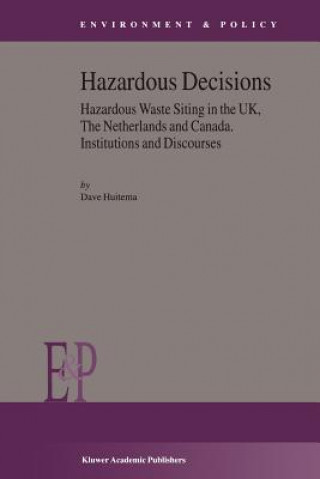 Kniha Hazardous Decisions D. Huitema