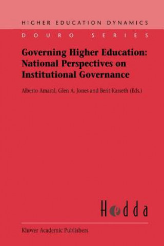 Kniha Governing Higher Education: National Perspectives on Institutional Governance Alberto Amaral