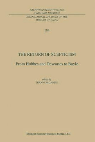 Książka Return of Scepticism G. Paganini