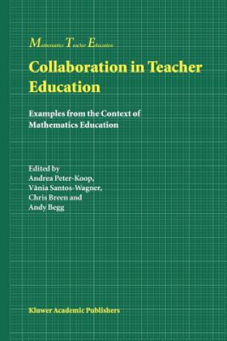 Libro Collaboration in Teacher Education Andrea Peter-Koop