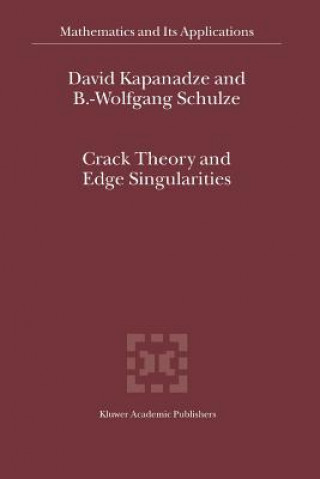 Könyv Crack Theory and Edge Singularities D. V. Kapanadze