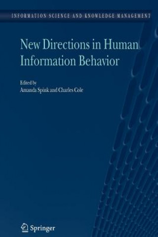 Könyv New Directions in Human Information Behavior Amanda Spink
