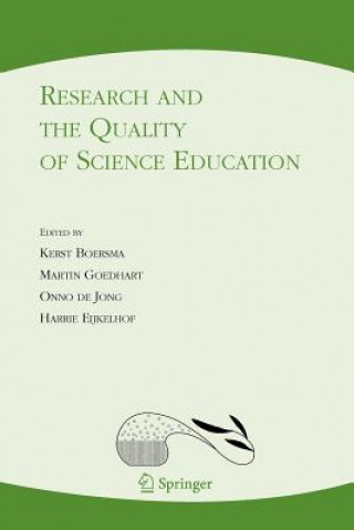 Książka Research and the Quality of Science Education Kerst Boersma