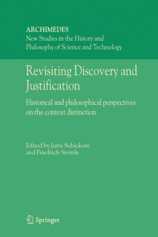 Könyv Revisiting Discovery and Justification Jutta Schickore