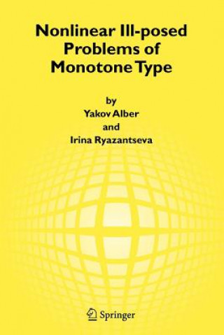 Carte Nonlinear Ill-posed Problems of Monotone Type Yakov Alber