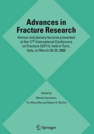 Buch Advances in Fracture Research Alberto Carpinteri