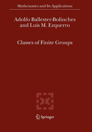Carte Classes of Finite Groups Adolfo Ballester-Bolinches